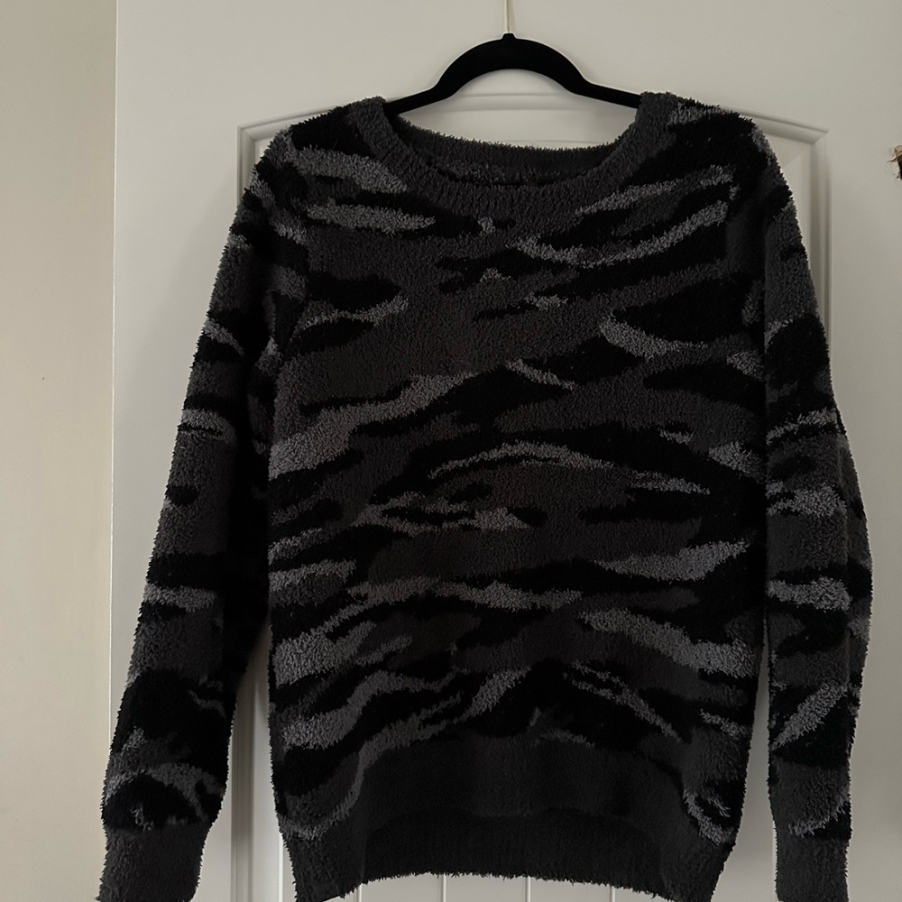 Barefoot Dreams Camo Cozy Chic Sweater